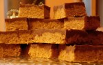 Stack of Peanut Butter Rice Krispies Squares